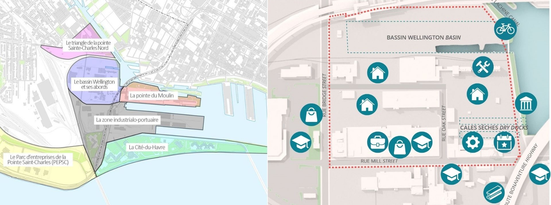 Carte Bassin Wellington