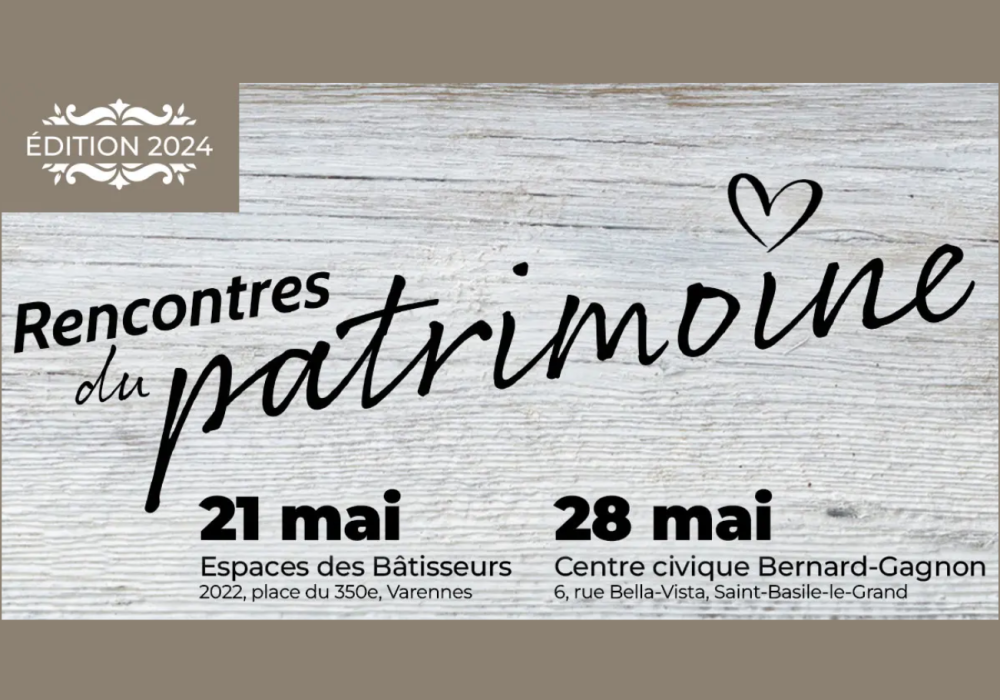 Les Rencontres du patrimoine : MRC de Marguerite-D’Youville