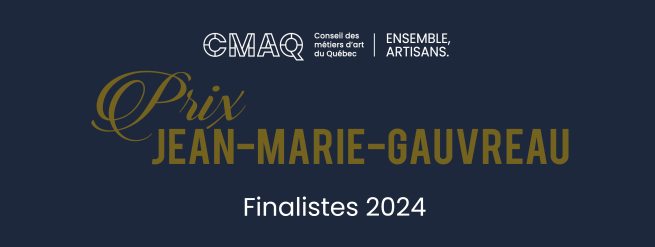 Le CMAQ dévoile les 3 finalistes du Prix Jean-Marie-Gauvreau