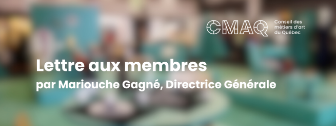 Un an &agrave; la direction g&eacute;n&eacute;rale du CMAQ pour Mariouche Gagn&eacute;