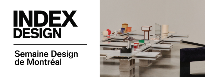 Le CMAQ s&rsquo;associe &agrave; Index Design pour la Semaine Design de Montr&eacute;al