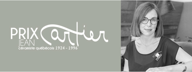 Dévoilement de la lauréate du prix de la relève en métiers d’art Jean-Cartier 2020