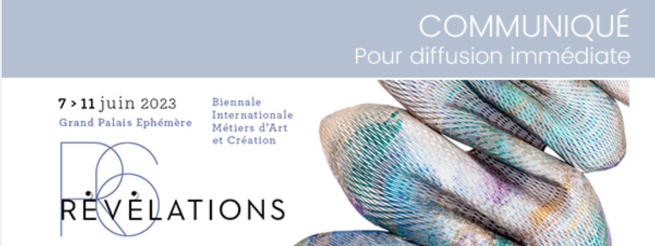 Le Québec, nation à l’honneur de la 6e édition de RÉVÉLATIONS, biennale internationale métiers d’art et création